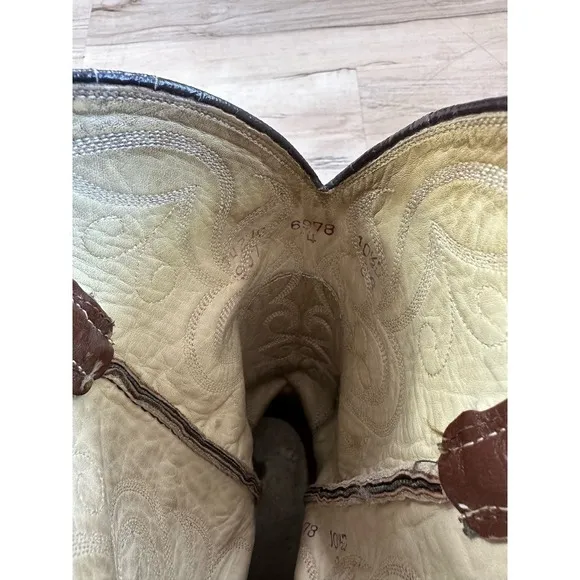 Dan Post leather western cowboy boots