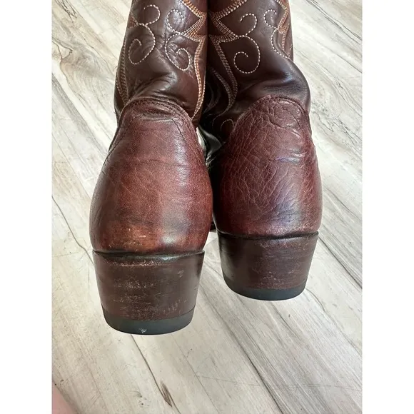 Dan Post leather western cowboy boots