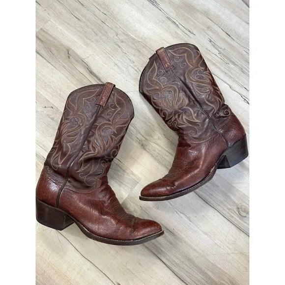Dan Post leather western cowboy boots