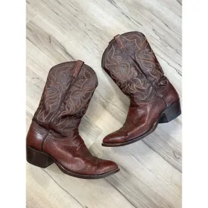 Dan Post leather western cowboy boots