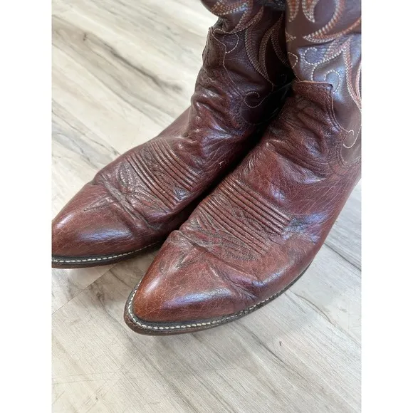 Dan Post leather western cowboy boots