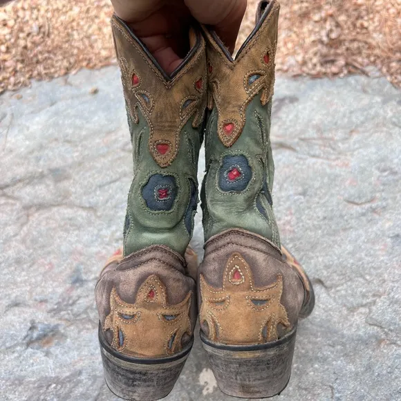 Dan Post vintage bluebird boots