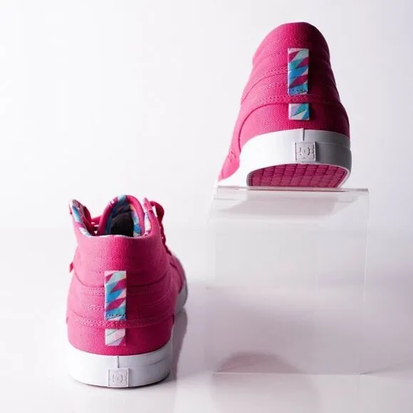 DC Evan Hi Sp Kids Youth Raspberry Skateboard Shoe