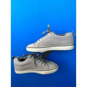 DC Shoes Pure Men’s Size 10 Grey Skateboard Shoe (303354) Low Top Athletic
