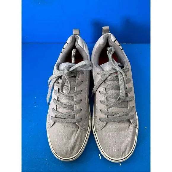 DC Shoes Pure Men’s Size 10 Grey Skateboard Shoe (303354) Low Top Athletic
