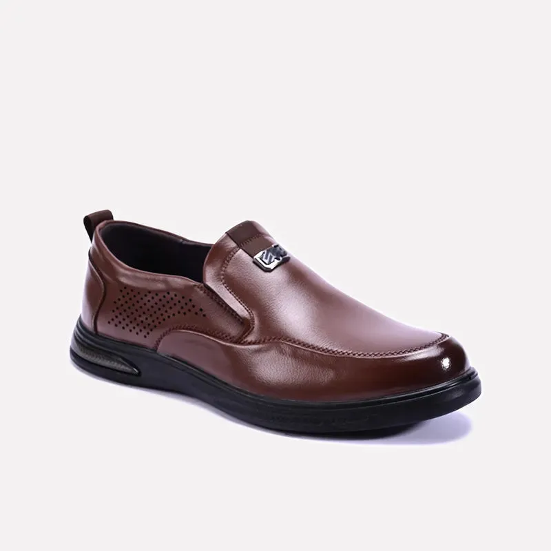 Desmond Brown Slip On Casual Shoes 0160470