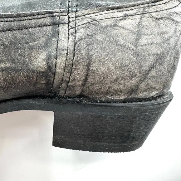 Dingo Men’s Gray Western Cowboy Boots Pointed Toe