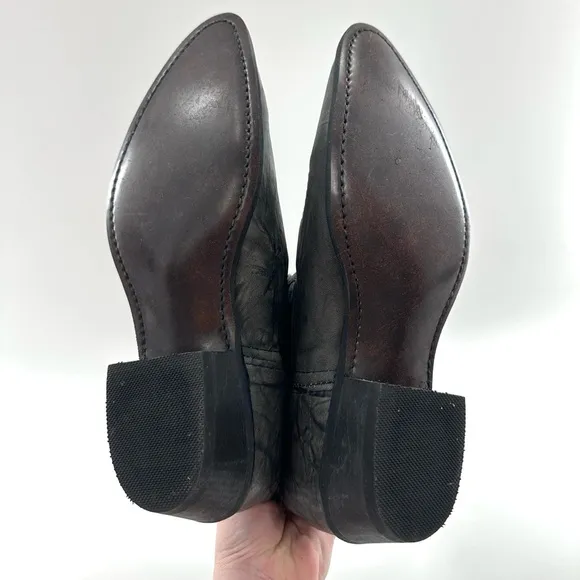 Dingo Men’s Gray Western Cowboy Boots Pointed Toe