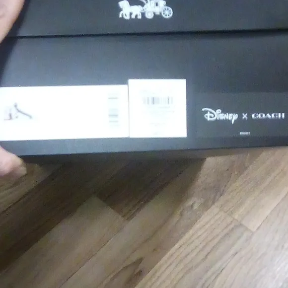 Disney X Coach Curella Clip Hightop Tennis Shoes New Limited  Size 7.5
