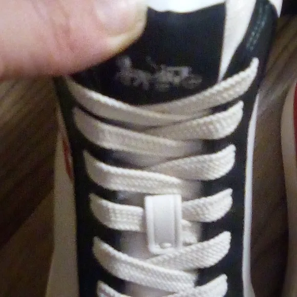 Disney X Coach Curella Clip Hightop Tennis Shoes New Limited  Size 7.5