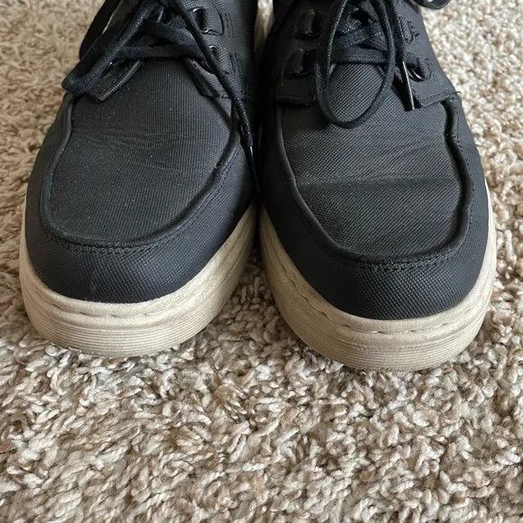 Doc Marten Walden Black Casual Lace Up Shoe Platform Size 10