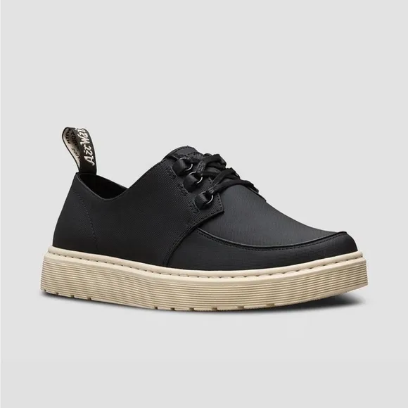 Doc Marten Walden Black Casual Lace Up Shoe Platform Size 10
