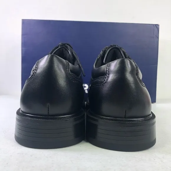 Dockers Black Leather Manvel Oxford Dress Shoes