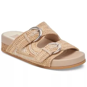 Dolce Vita Women's Ralli Buckled Stitch Footbed Sandals
