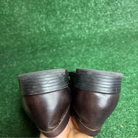 Donald J Pliner Brown Leather Horsebit Loafer Dress Shoes Mens Size 10 M
