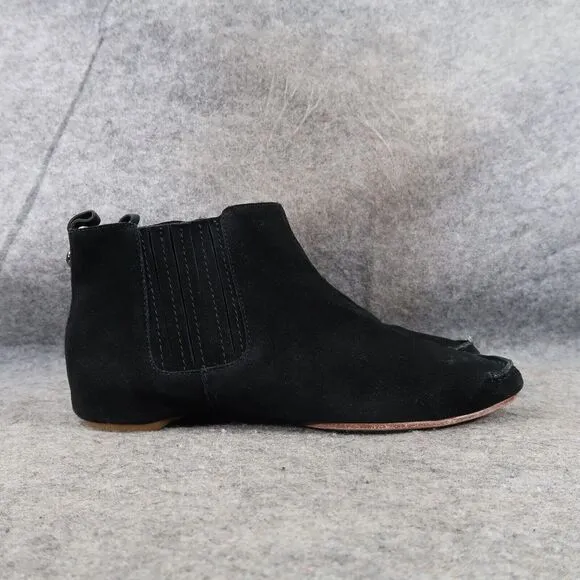 Donald Pliner Shoes Womens 6 Bootie Minimalist Classic Belle Leather Gore Black