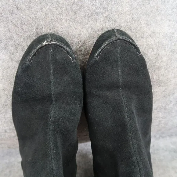 Donald Pliner Shoes Womens 6 Bootie Minimalist Classic Belle Leather Gore Black