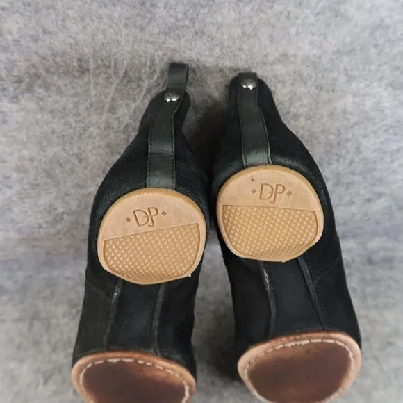 Donald Pliner Shoes Womens 6 Bootie Minimalist Classic Belle Leather Gore Black