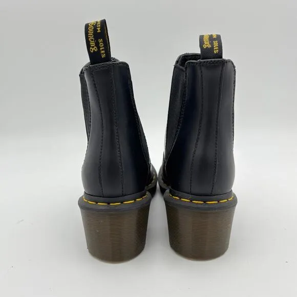 Dr. Doc Martens Cadence Heeled Chelsea Boots Women's 6 Boho Grunge
