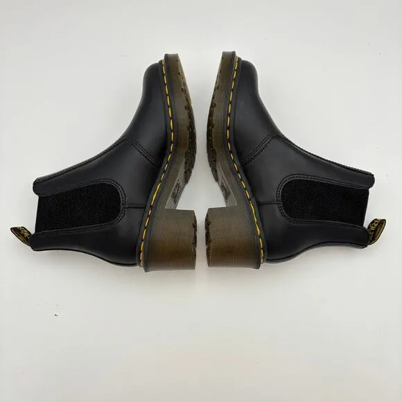 Dr. Doc Martens Cadence Heeled Chelsea Boots Women's 6 Boho Grunge