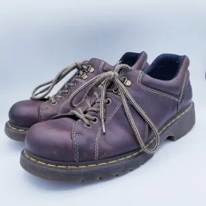 Dr. Martens 12312 Men's Brown Leather Chunky Y2K Oxford Shoes AW004 size 12