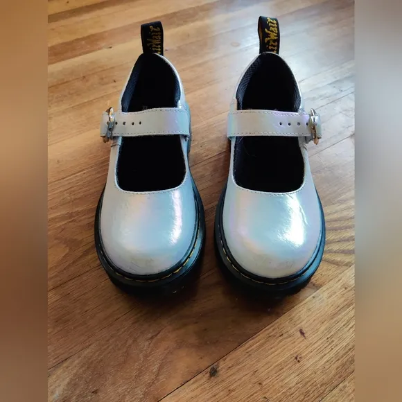Dr. Martens Bex Mary Jane Pearl Shoes Size 2