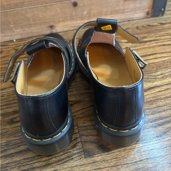 Dr. Martens Black Dress Shoes with Chunky Sole