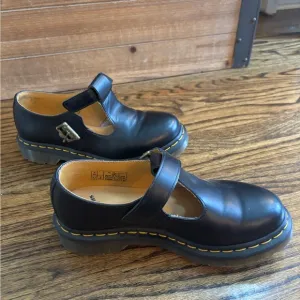 Dr. Martens Black Dress Shoes with Chunky Sole
