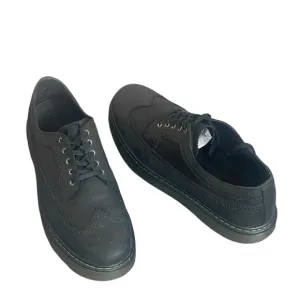 Dr. Martens Black Oxford Shoes Minimalist Design  Black Leather14 Eu 48 Uk 13