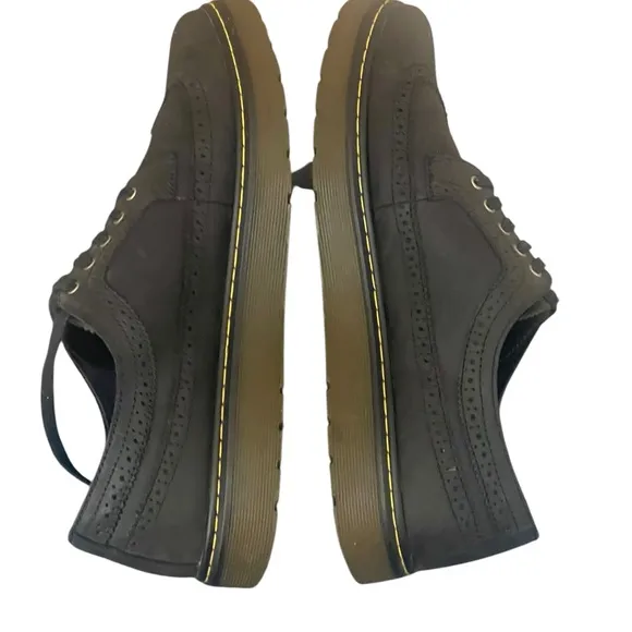 Dr. Martens Black Oxford Shoes Minimalist Design  Black Leather14 Eu 48 Uk 13