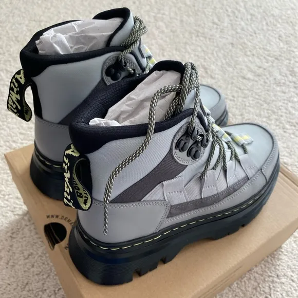 Dr. Martens Boury Hiker Boot NIB Size US 7/UK 5 - Mid Grey