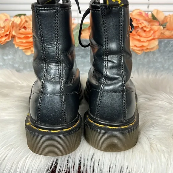 Dr. Martens Graphite Made in England 8 Eye Boots UK Size 4/US Size 6