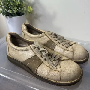 Dr. Martens Vintage Airwair‎ Chunky Leather Oxford Bowling Shoes Crackle Leather