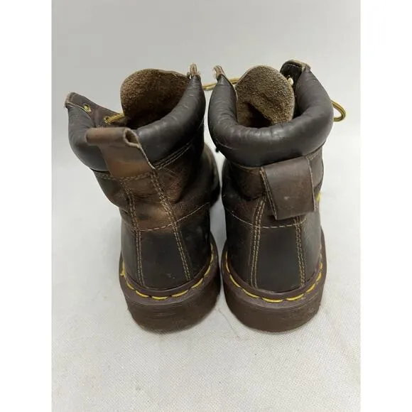 Dr Martens Vintage Chunky Sole England Made Leather Boots Size 9