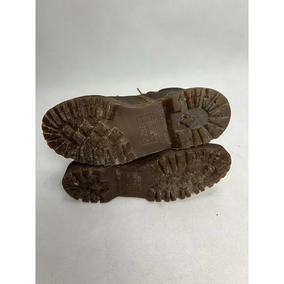 Dr Martens Vintage Chunky Sole England Made Leather Boots Size 9