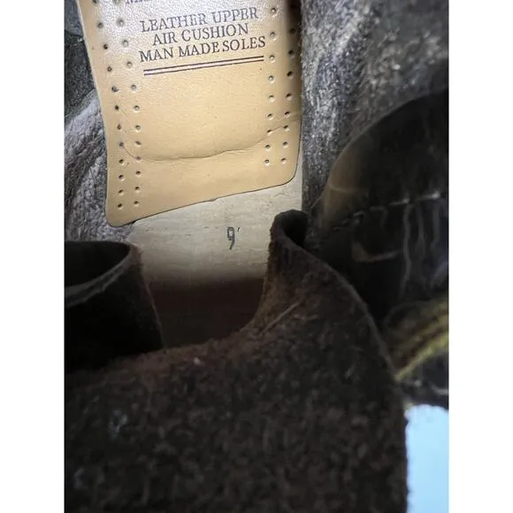Dr Martens Vintage Chunky Sole England Made Leather Boots Size 9
