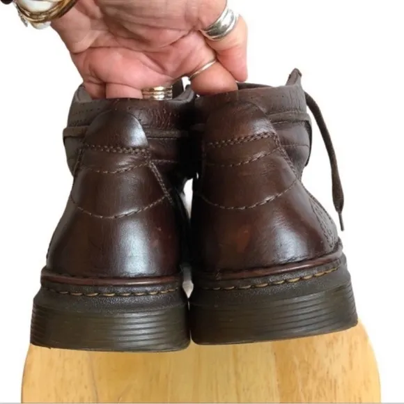 Dr. Martens Vintage men’s brown leather boots size 10