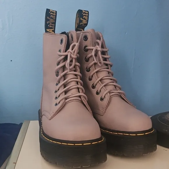Dr. Martens Women's Vintage Taupe Boots
