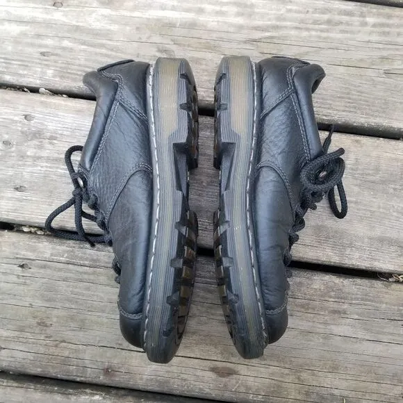 Dr Martens Kyle Lace-up Oxford Shoes Black Leather Size Woman's 8