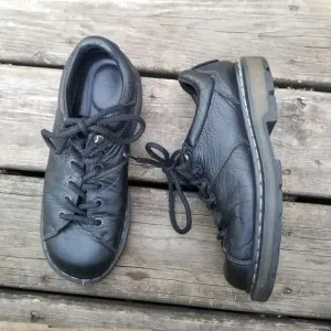 Dr Martens Kyle Lace-up Oxford Shoes Black Leather Size Woman's 8