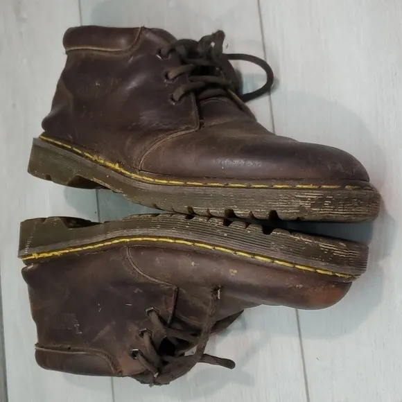 Dr.Martens Mens Y2K Ankle  Chunky Tractor Platform shoes boots sz EUR 9 US 10