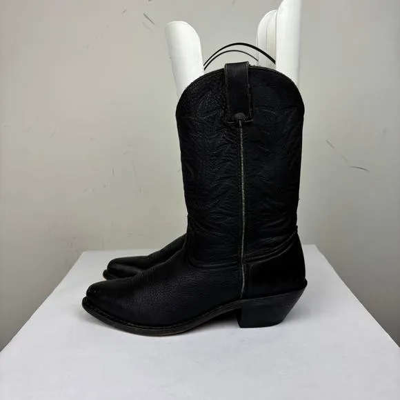 Durango Black Western Cowboy Boots Women's 9.5 M Indie Boho