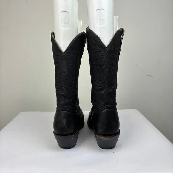 Durango Black Western Cowboy Boots Women's 9.5 M Indie Boho