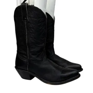 Durango Black Western Cowboy Boots Women's 9.5 M Indie Boho