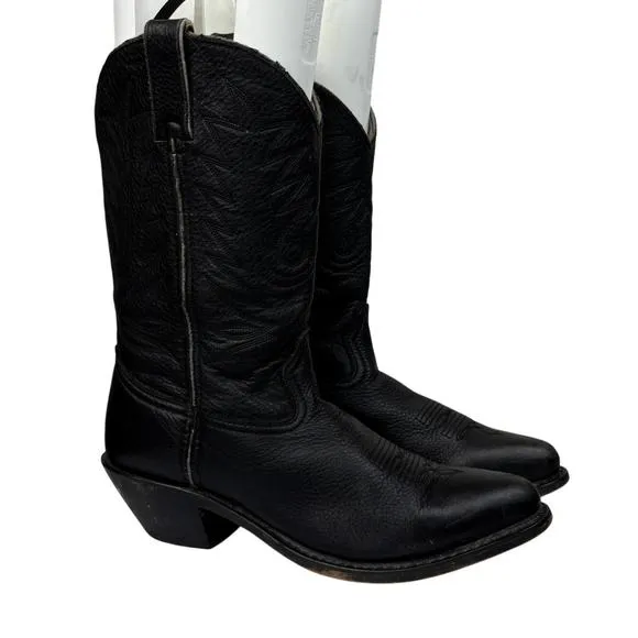 Durango Black Western Cowboy Boots Women's 9.5 M Indie Boho