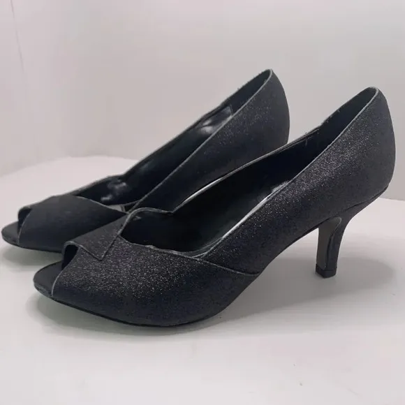 EASY STREET ALIVE 5 Women Heels S 9w metallic Blac