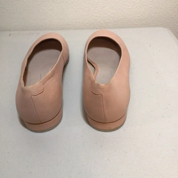 ECCO Anine Ballet Flat Pale Pink Leather Size 8 EU 39 Women’s Shoes EUC​