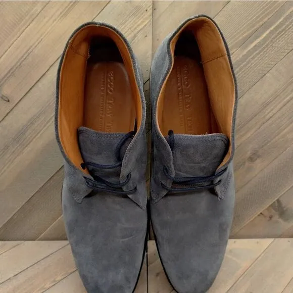 ECCO Citytray Grey Suede‎ Chukka Boots Mens Size 10.10.5 Casual Boots, Shoes