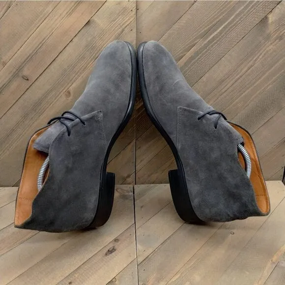 ECCO Citytray Grey Suede‎ Chukka Boots Mens Size 10.10.5 Casual Boots, Shoes