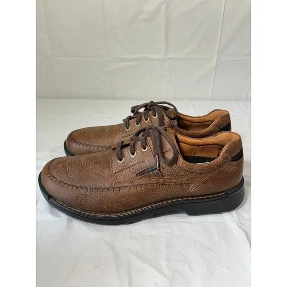 Ecco Distressed Leather Dress Shoes Size 13